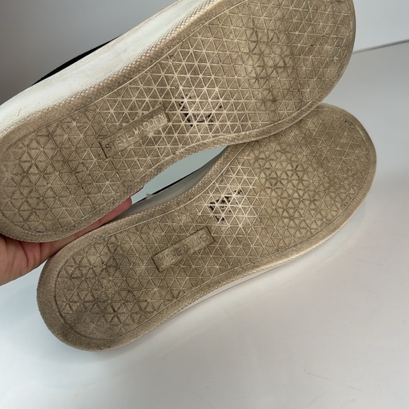 Steve Madden Bardo Platform Sneaker Black - Picture 11 of 15